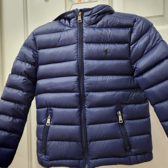 Polo Ralph Lauren boys light down jacket Navy color